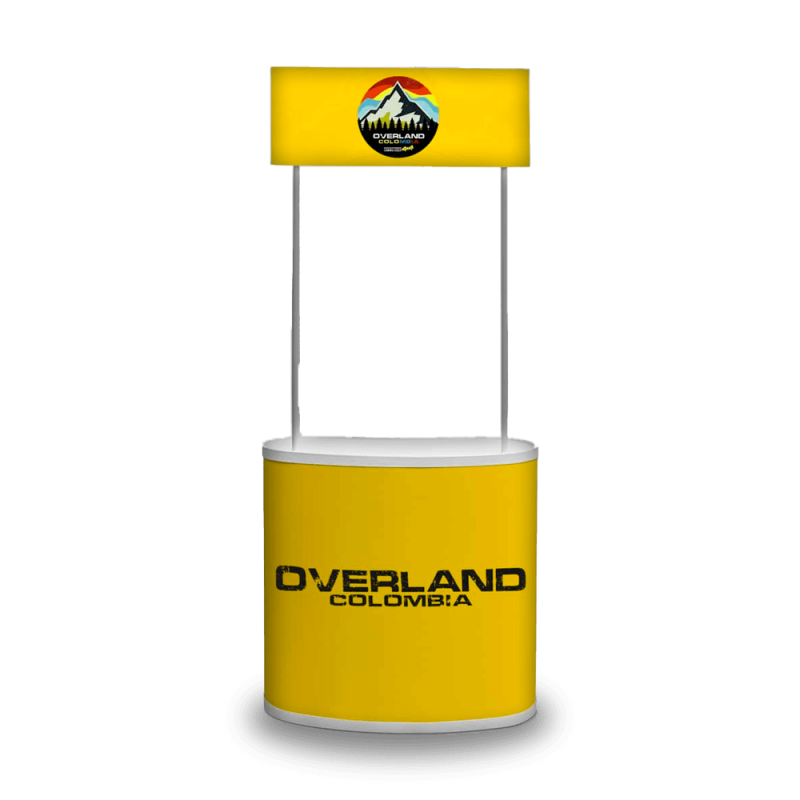 Mesa stand pvc en vinyl