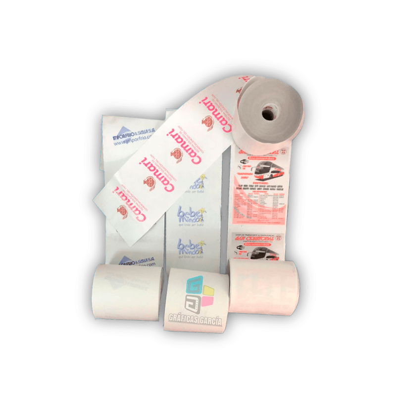 Papel continuo bond con carbón 2 partes