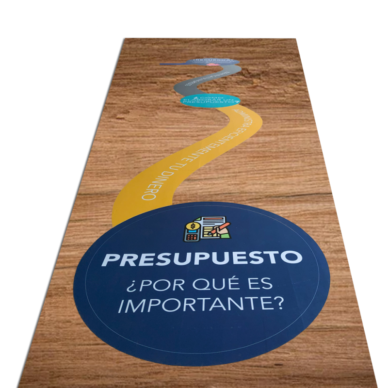 Bandeo de piso florgraphic