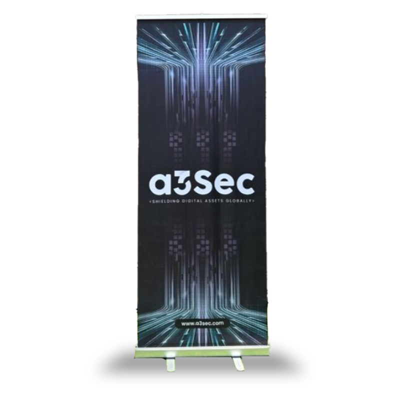 Roll up tela sublimada  80 x 200