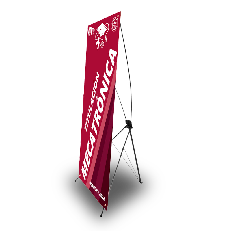 X banner 60 x 160 tela sublimada
